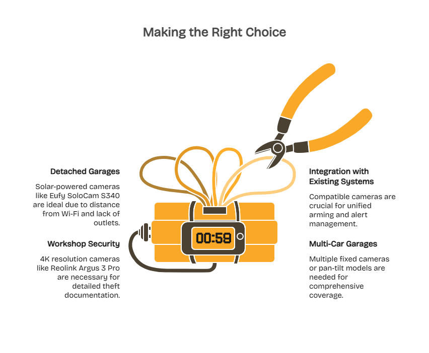 Choosing the Right Garage Security Camera for Your Needs 