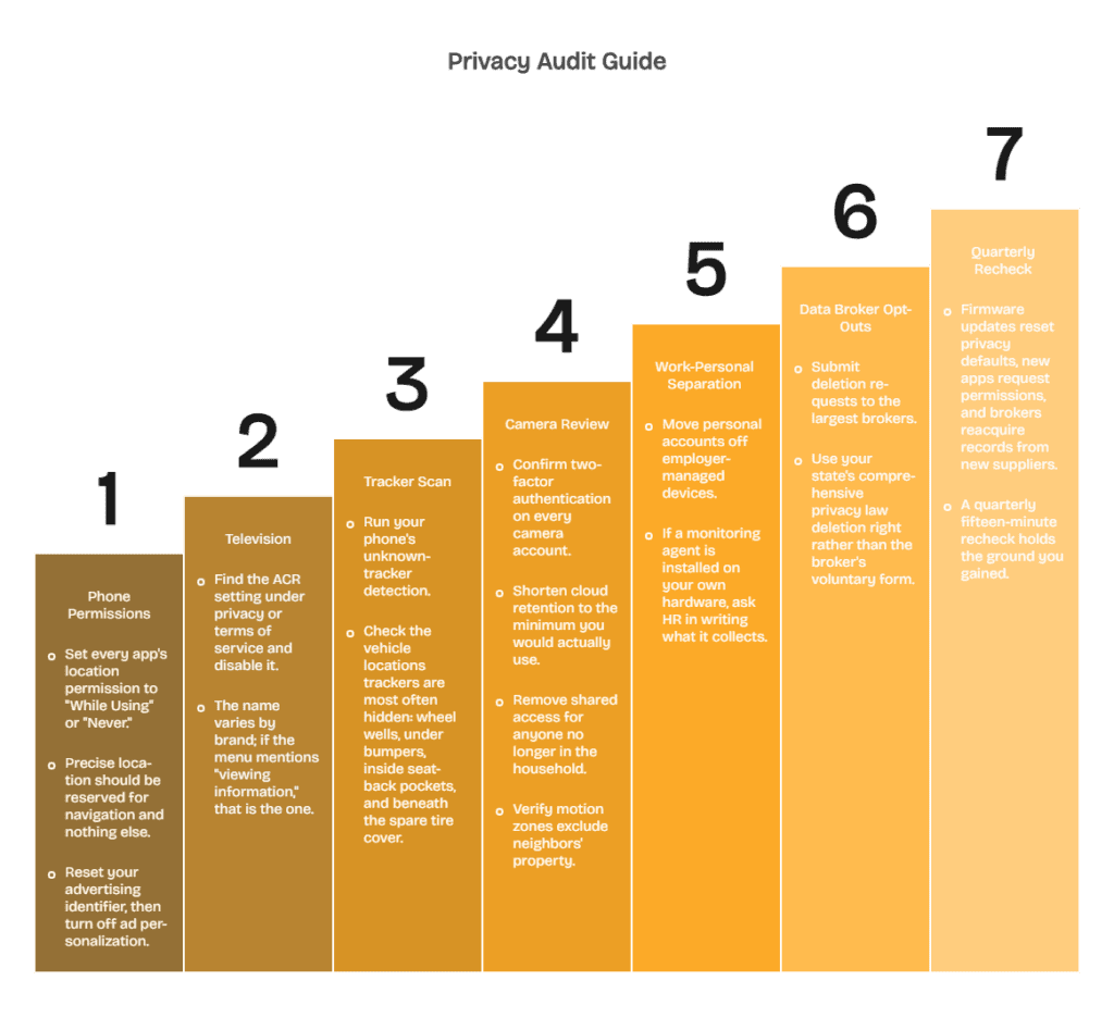 A Practical Household Privacy Audit - visual selection
